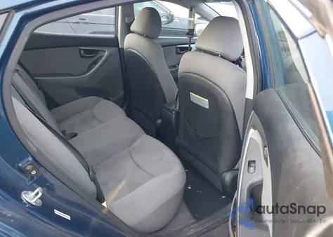 2013 Hyundai Elantra Gls from USA, damaged, VIN KMHDH4AE7DU966836